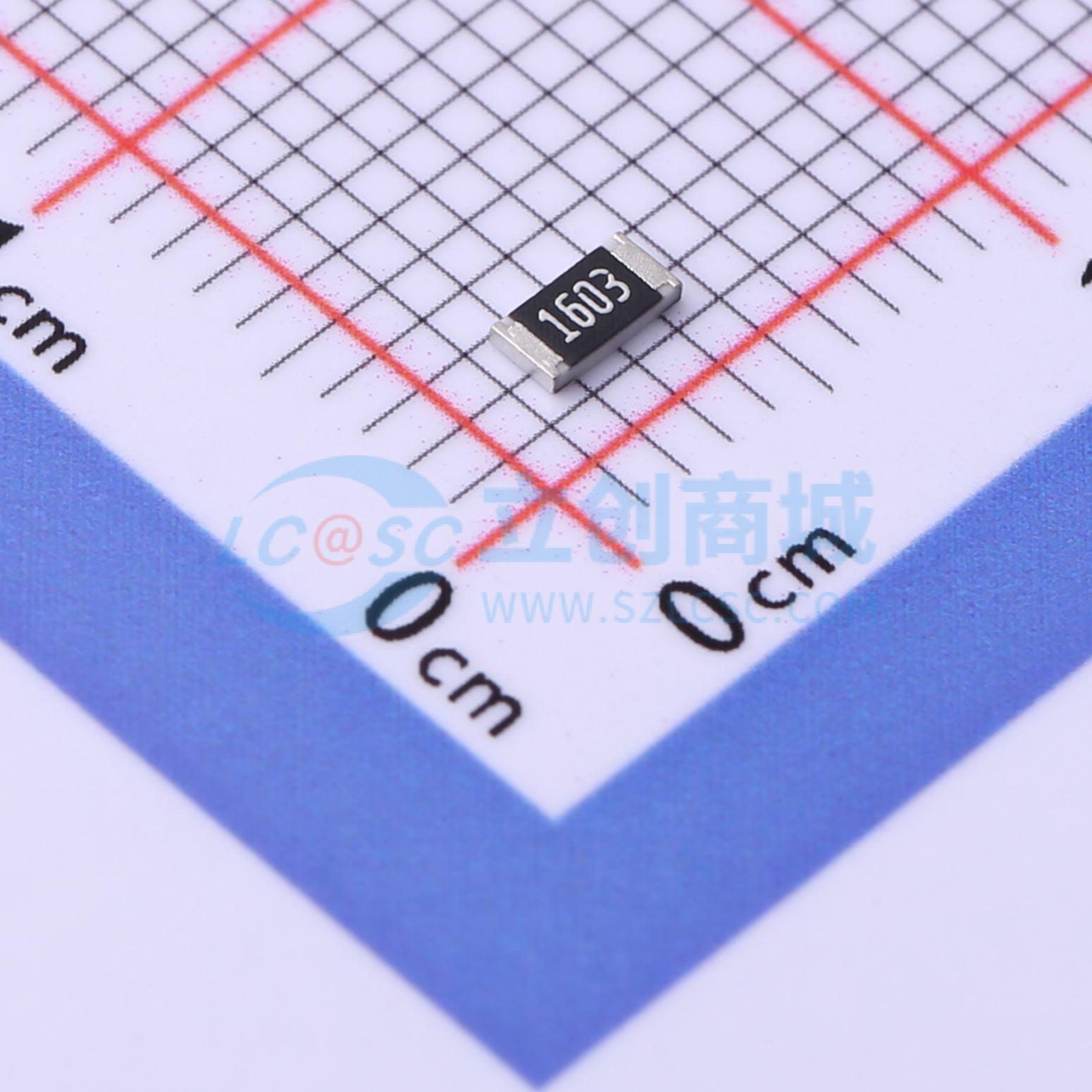 点击查看大图 SCR1206F160K实物图