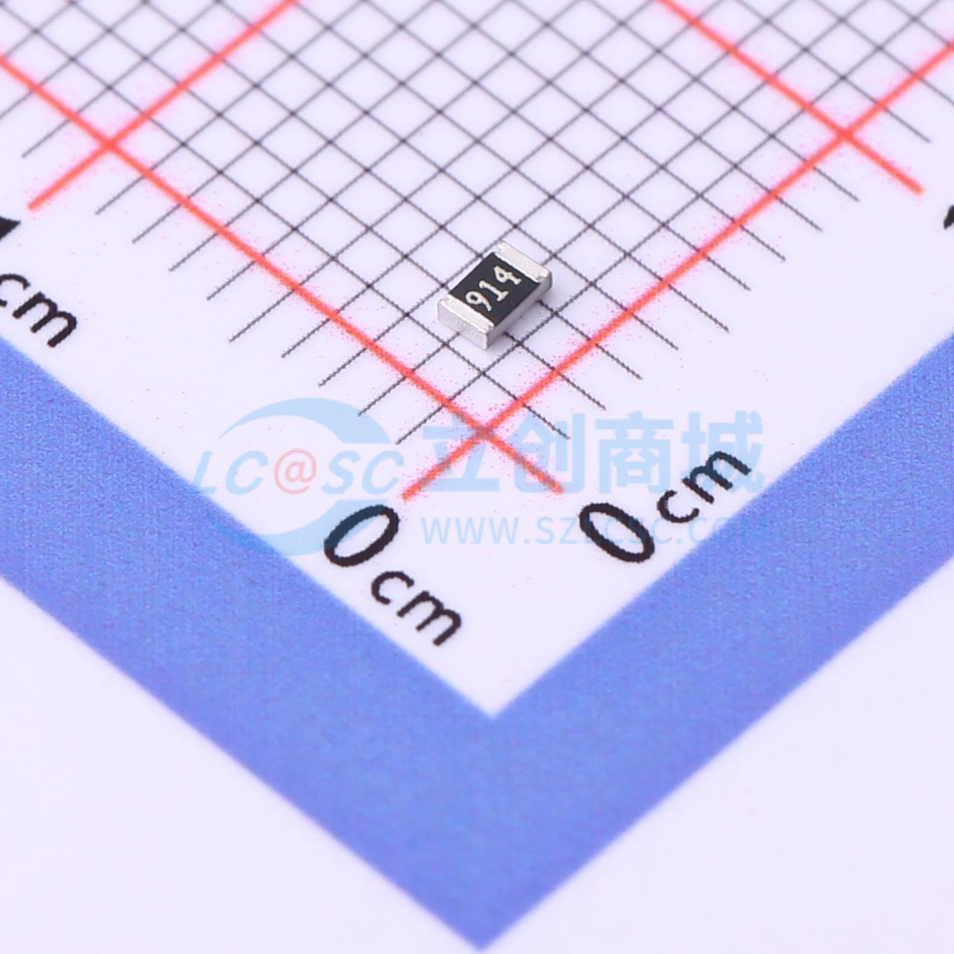 点击查看大图 CR0805J80914G实物图