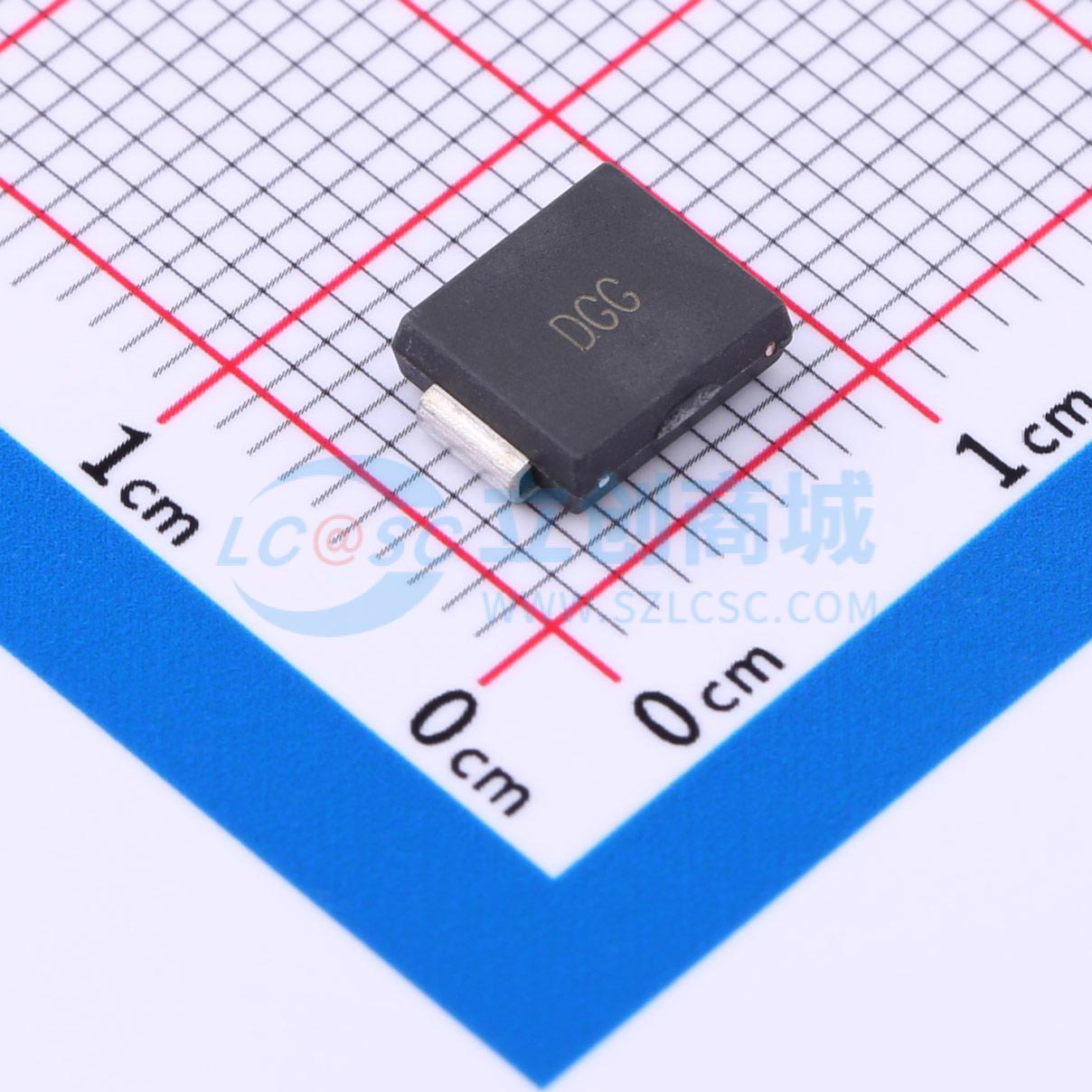 点击查看大图 SMDJ58CA实物图