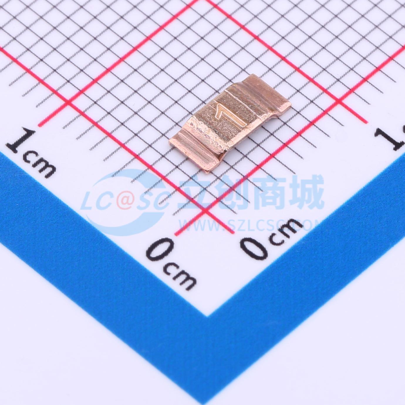 点击查看大图 HoXGS2512-1mR-1%实物图