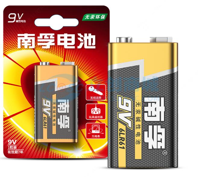 6LR61-1B（9V 1粒装）实物图