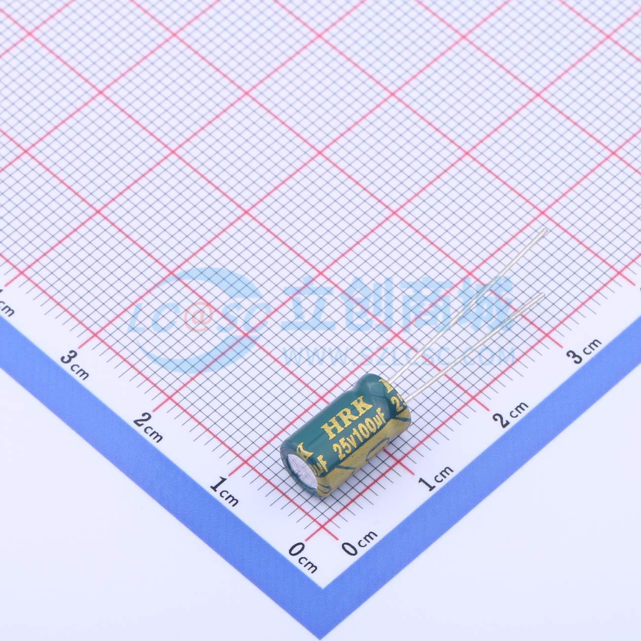 25V100uF CD288实物图