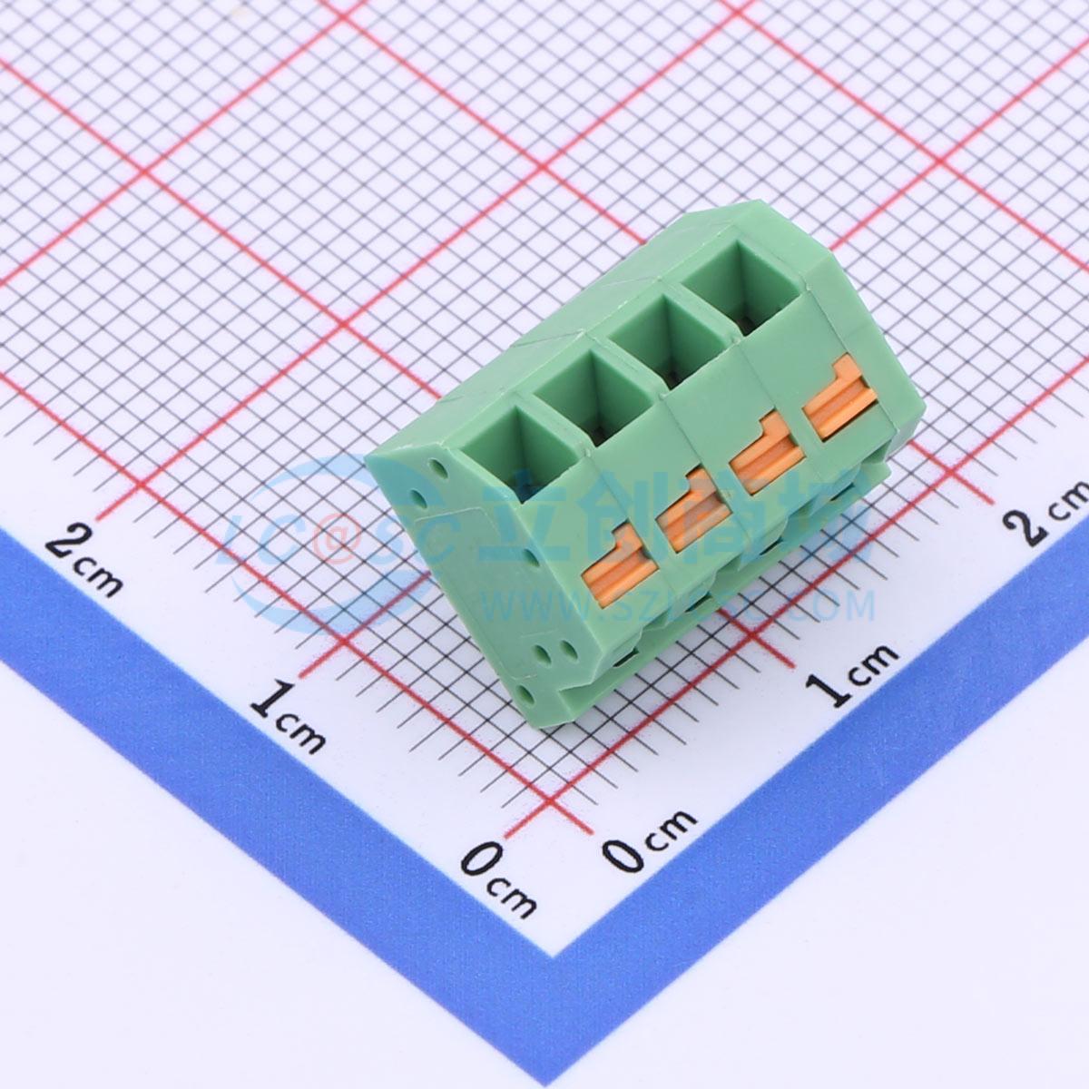 点击查看大图 KF238-3.5-4P-2实物图