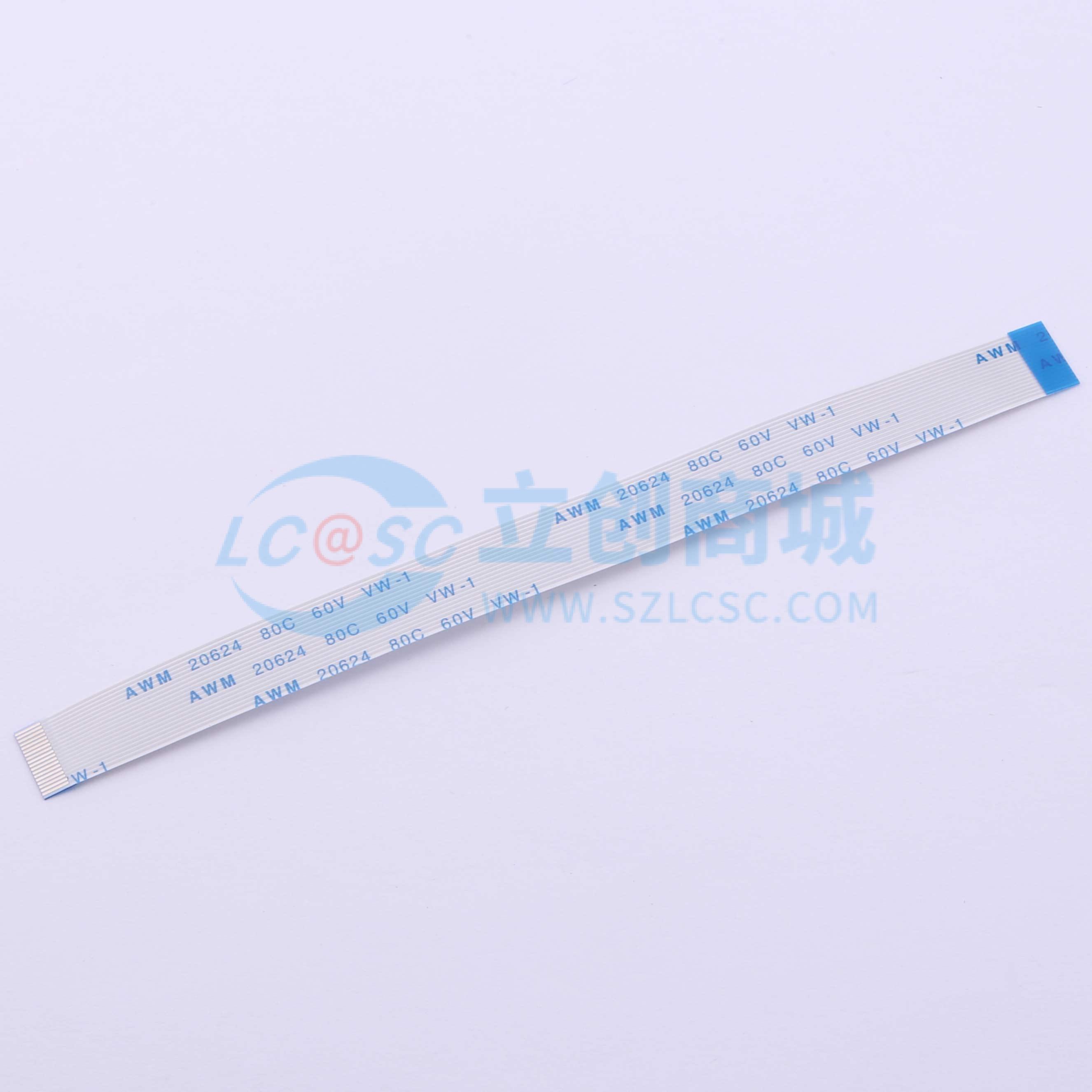 点击查看大图 KH-FFC-V0.5-18P-120MM实物图