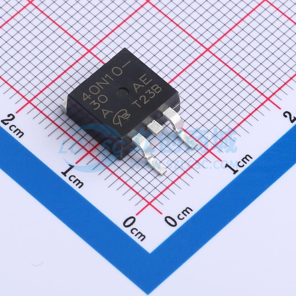 SUM40N10-30-GE3-VB实物图