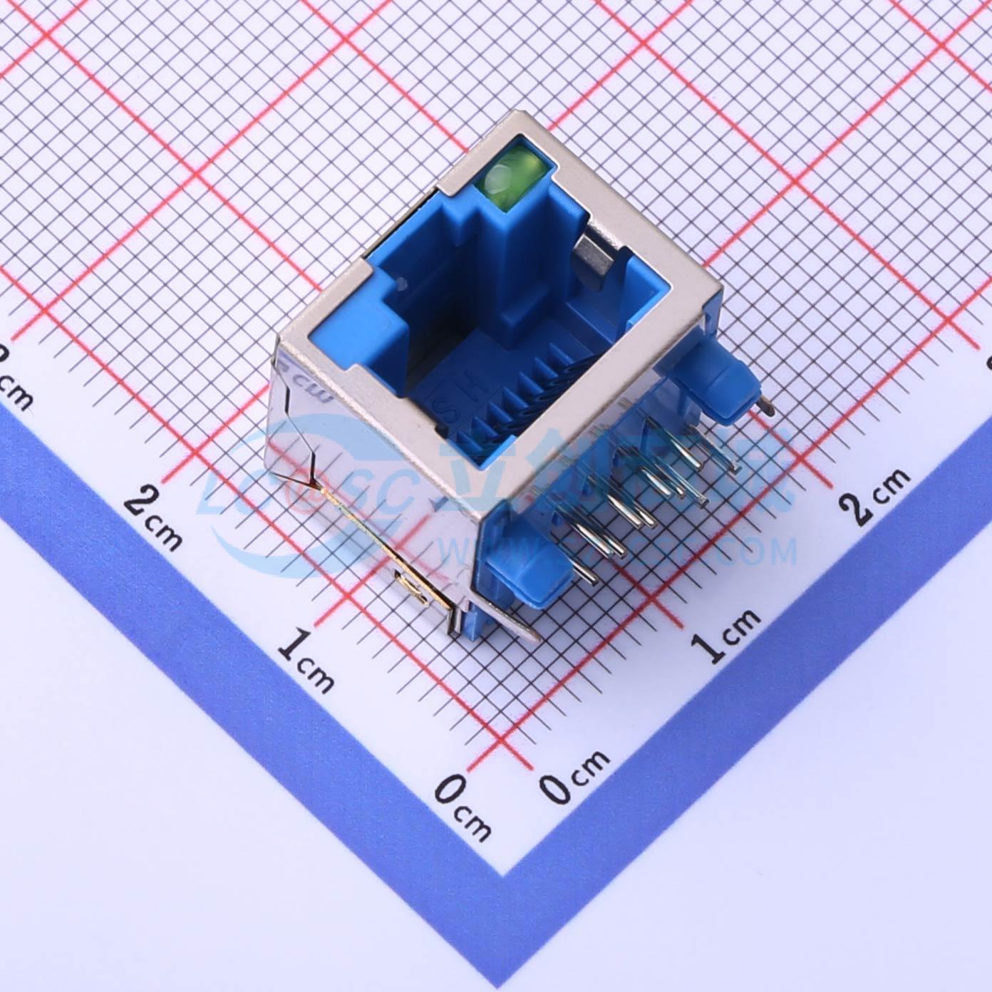 HC-RJ45-5JA-1-2-L-DG实物图