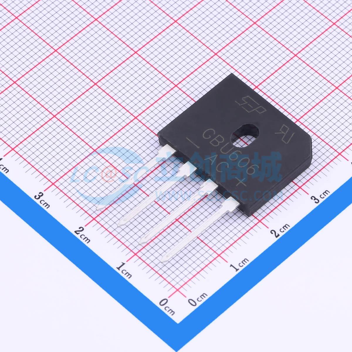 点击查看大图 GBU606实物图