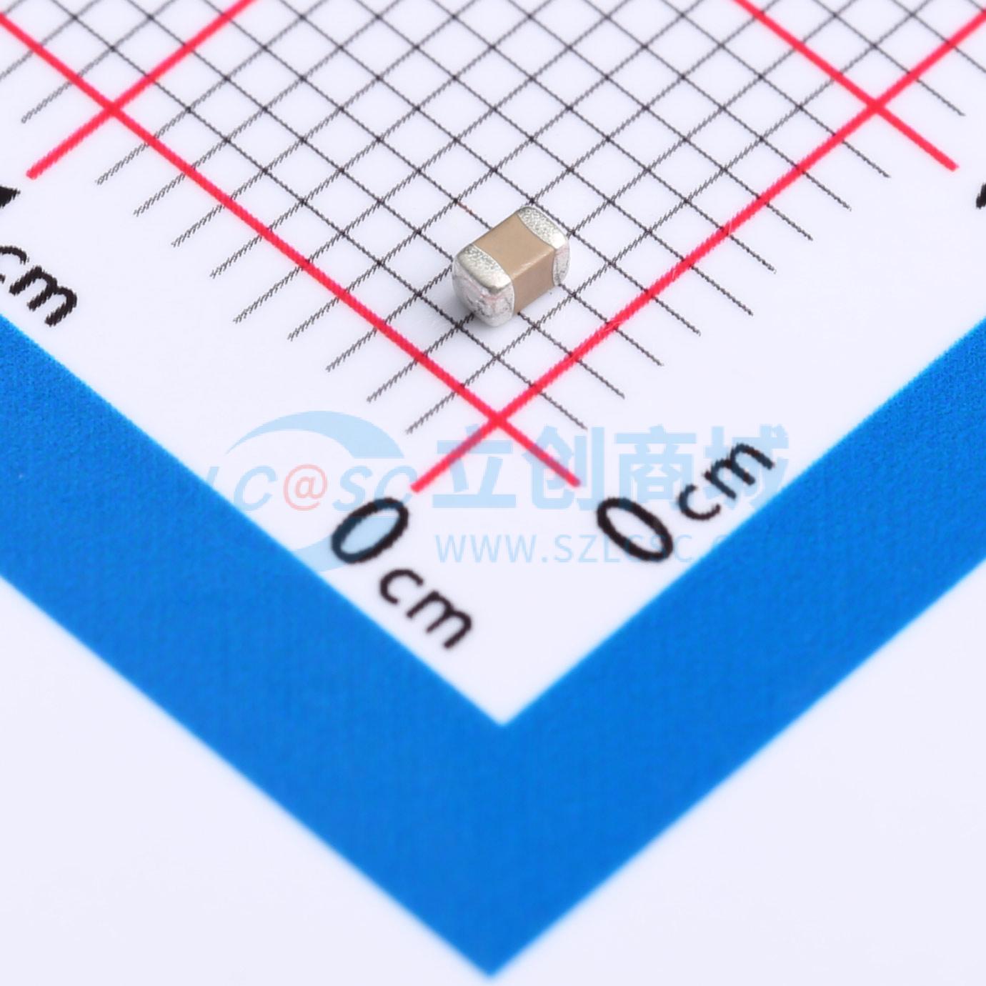 点击查看大图 FCC0805B102K102FT实物图