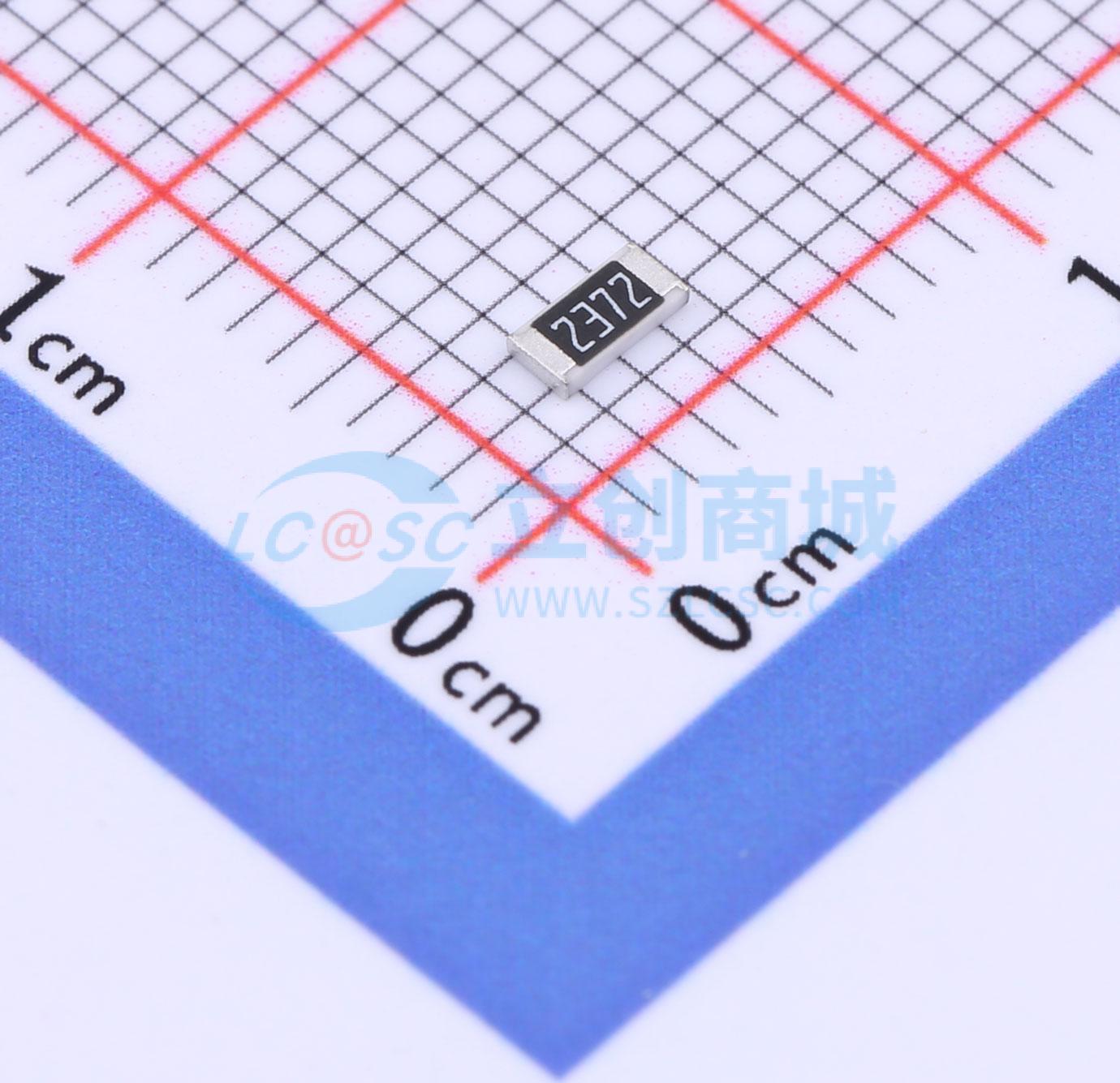 点击查看大图 FRC1206F2372TS实物图
