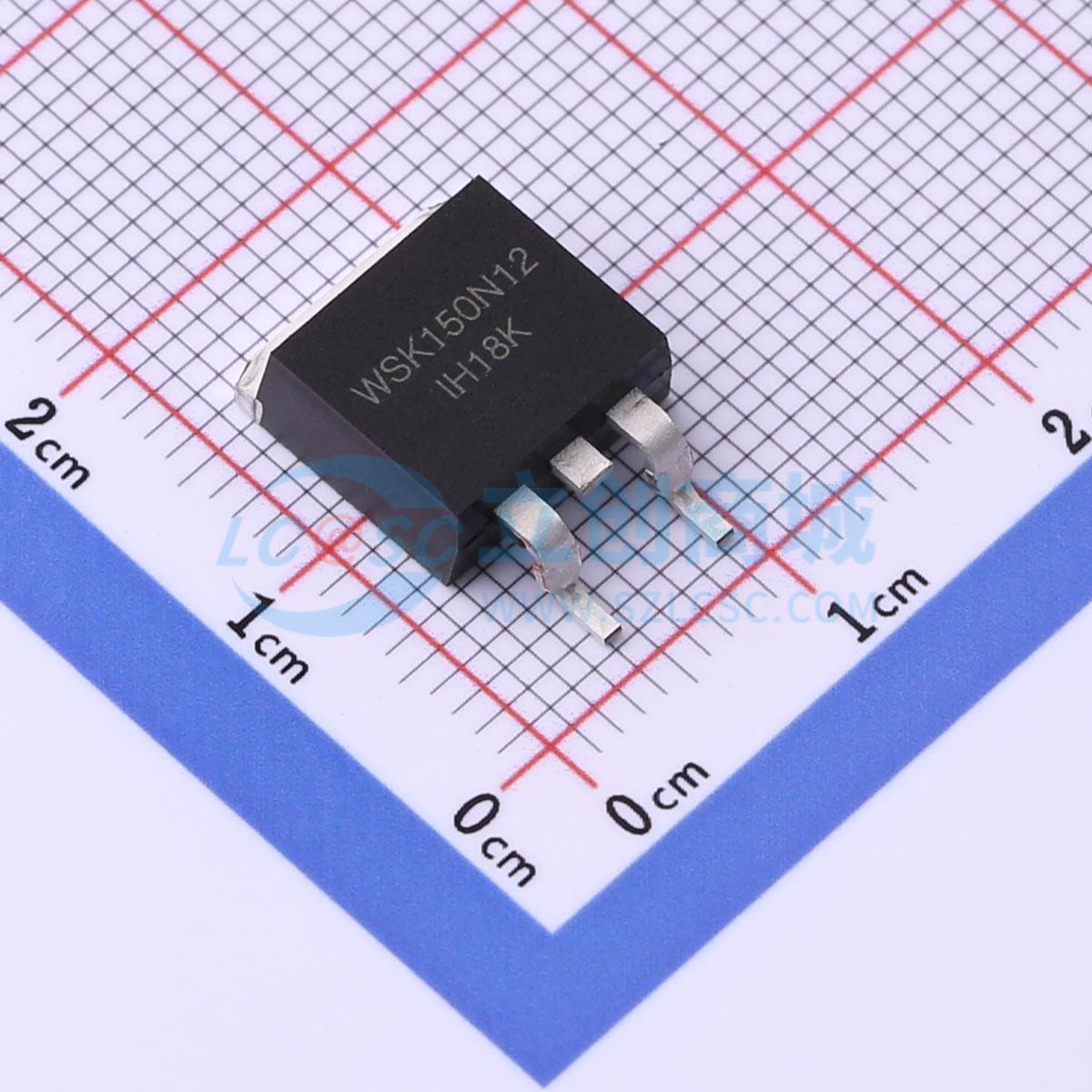 点击查看大图 WSK150N12实物图