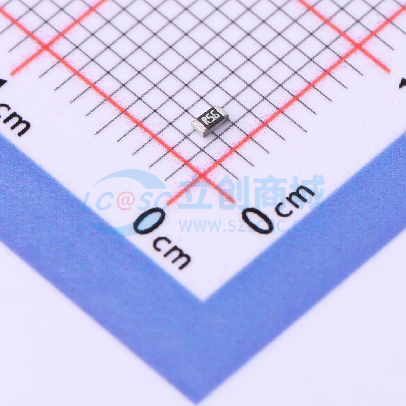 点击查看大图 CR0603JAR560G实物图