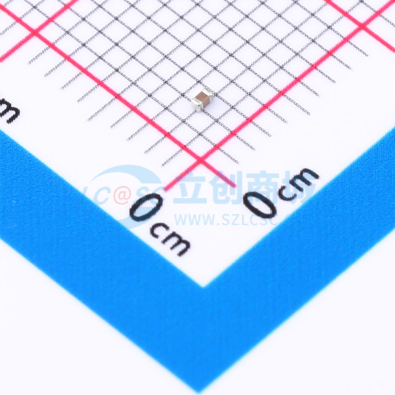 点击查看大图 CGA2B3X7R1H104M050BE实物图