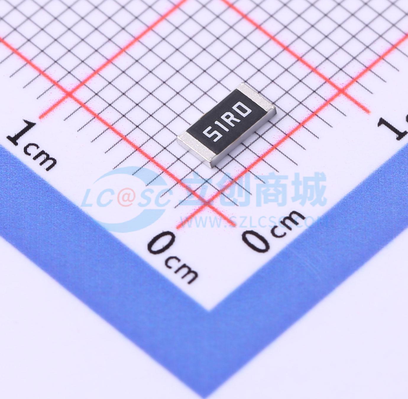 点击查看大图 FRC2010F51R0TS实物图