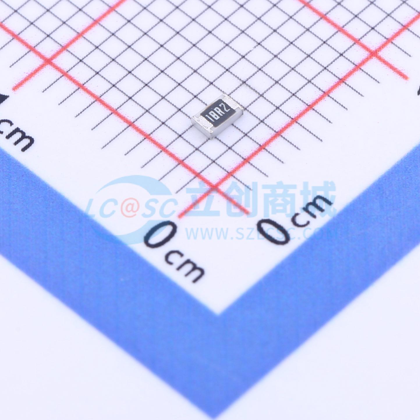 点击查看大图 FRC0805F18R2TS实物图