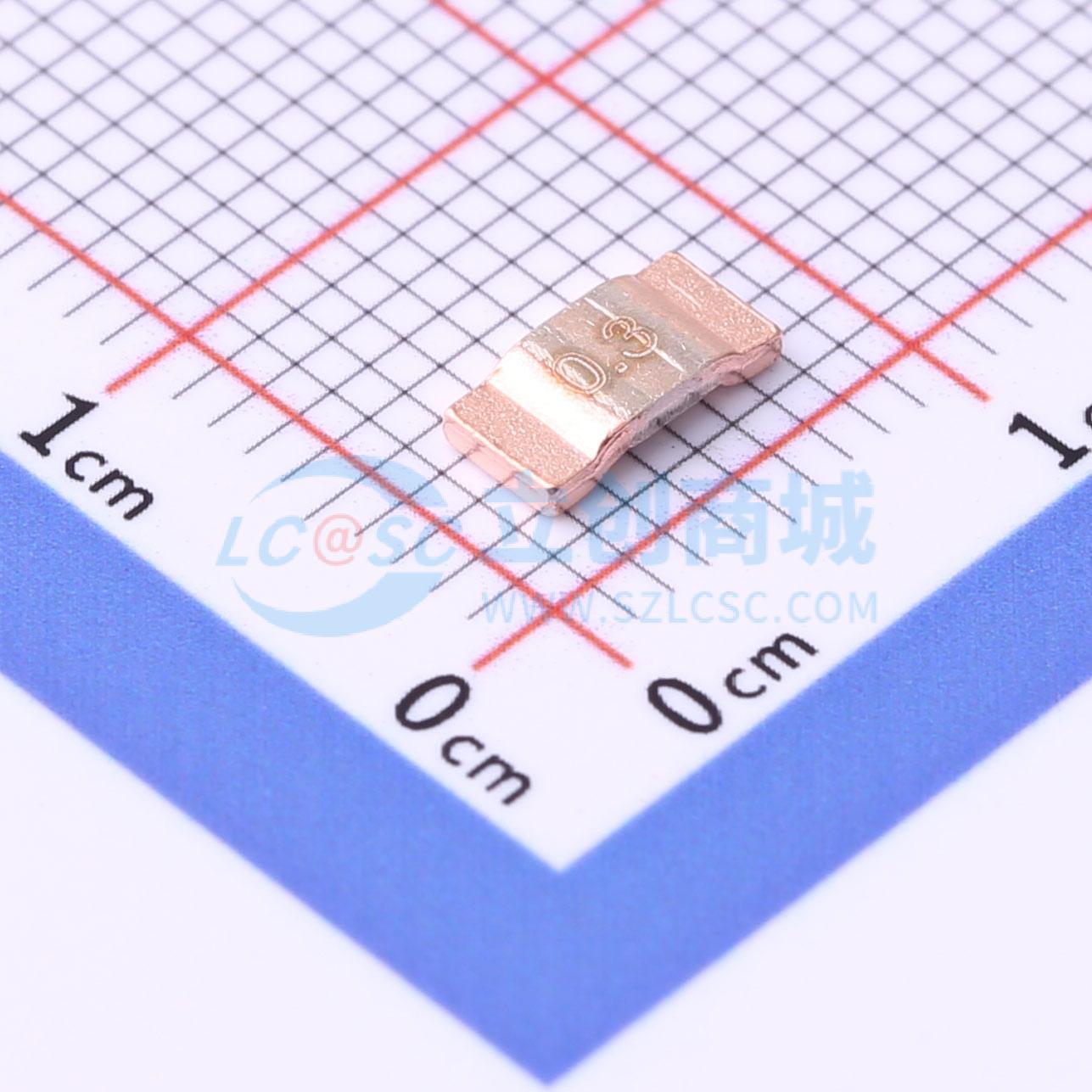 点击查看大图 HoXGS2512-0.3mR-1%实物图