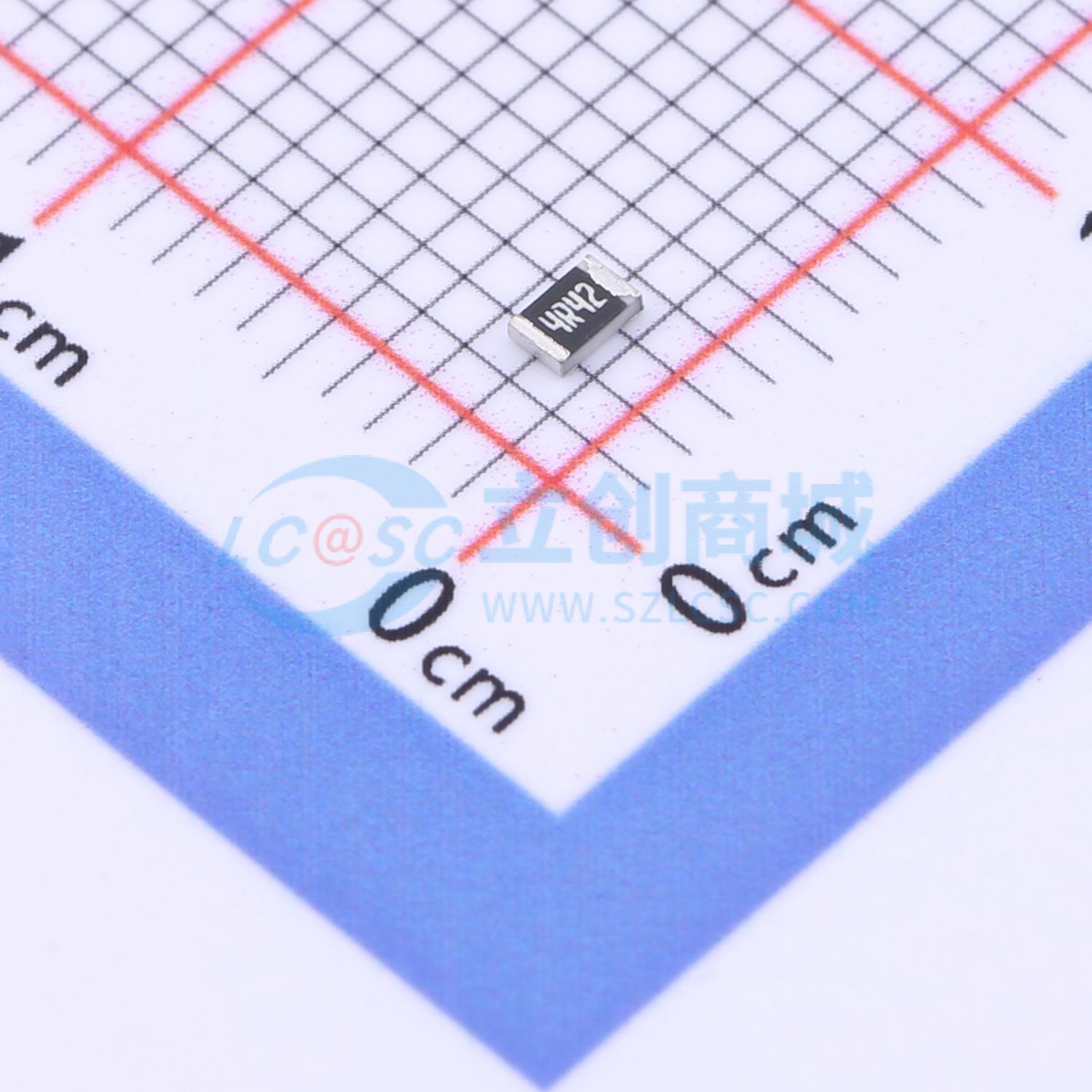 SCR0805F4R42实物图