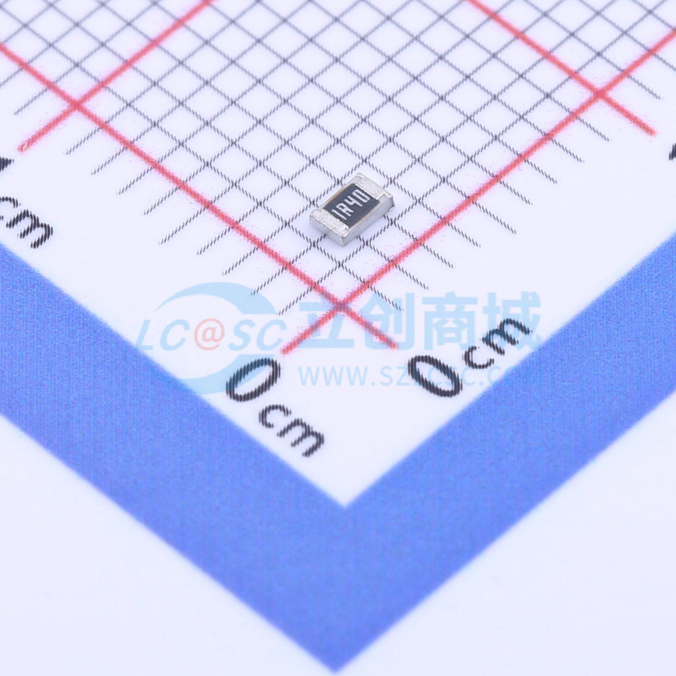 点击查看大图 FRC0805F1R40TS实物图