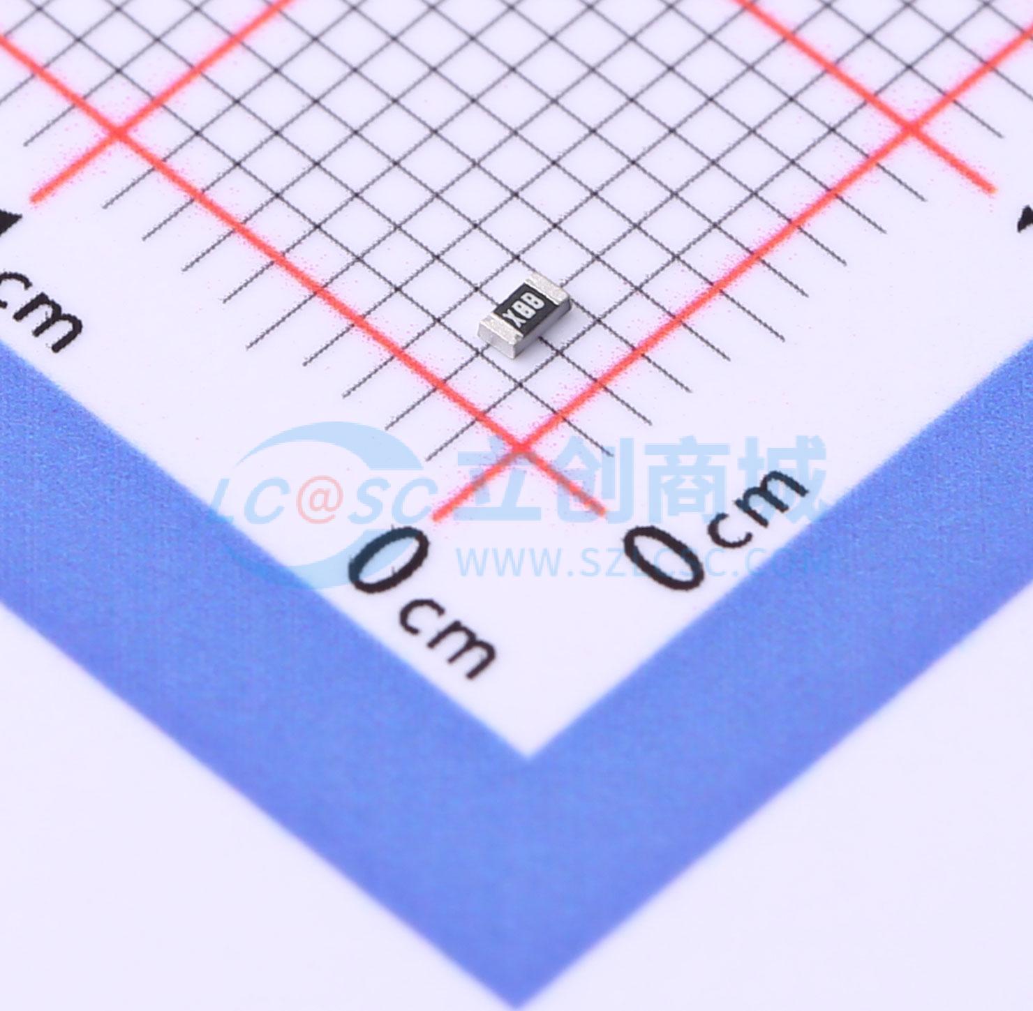 点击查看大图 FRC0603F80R6TS实物图