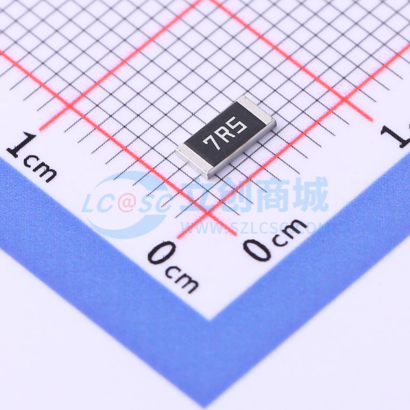 点击查看大图 FRC2010J7R5TS实物图