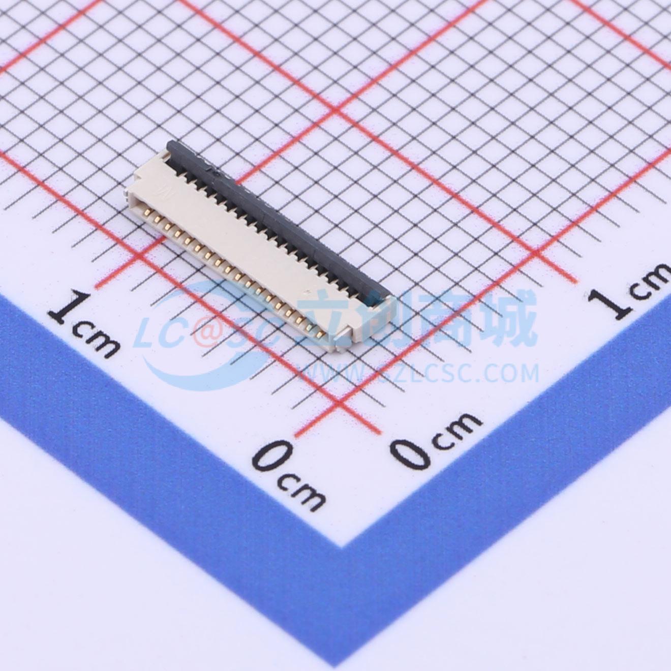 KH-FPC0.5-H1.0SMT-18P-QCHF实物图