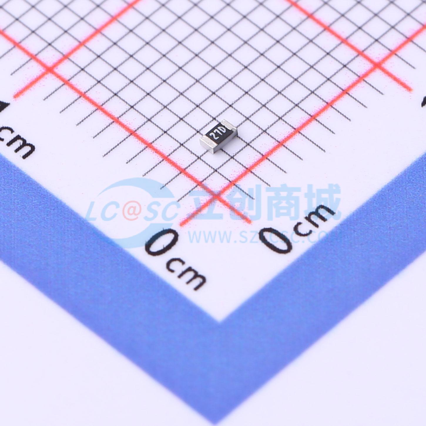 点击查看大图 FRC0603F1873TS实物图