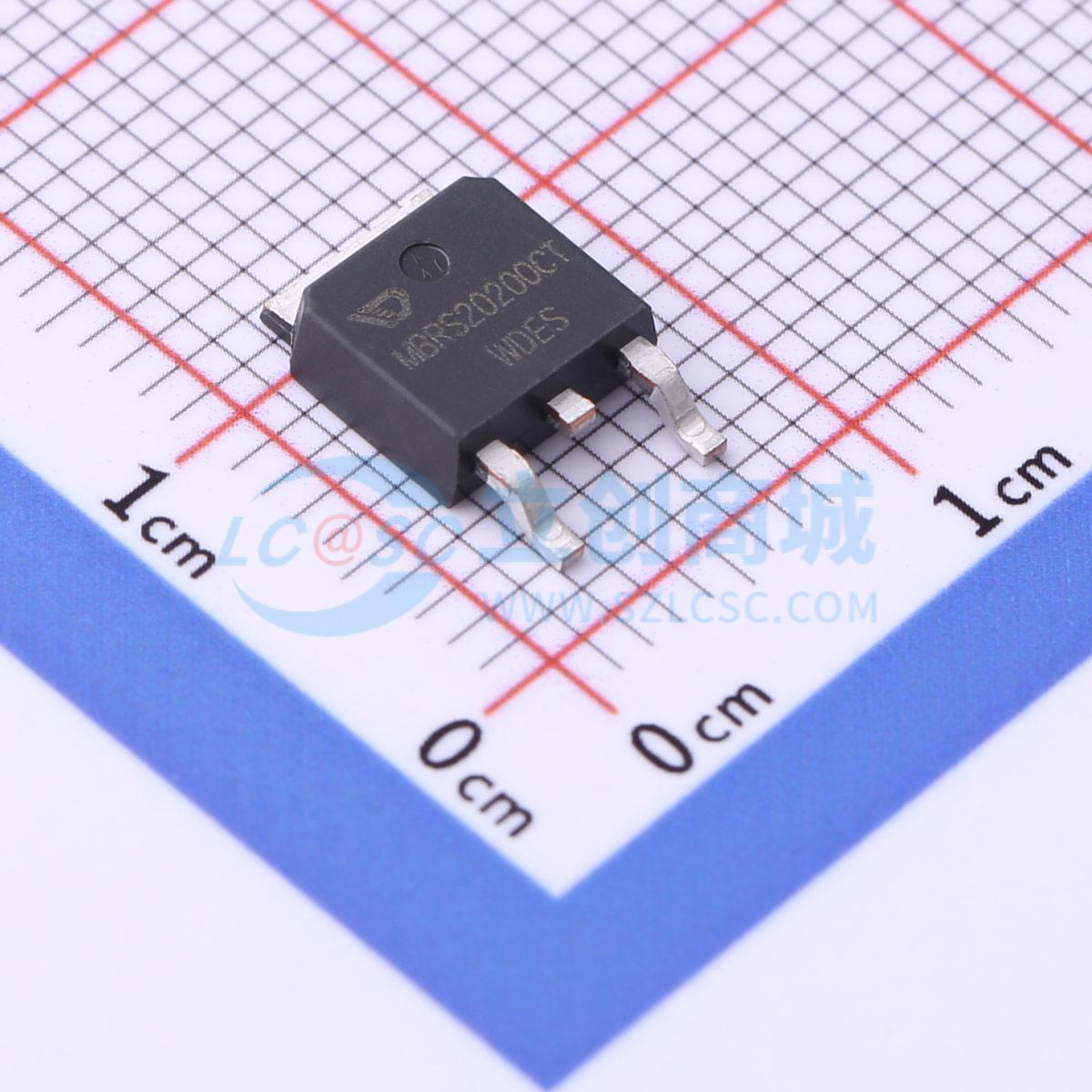 点击查看大图 MBRS20200CT实物图