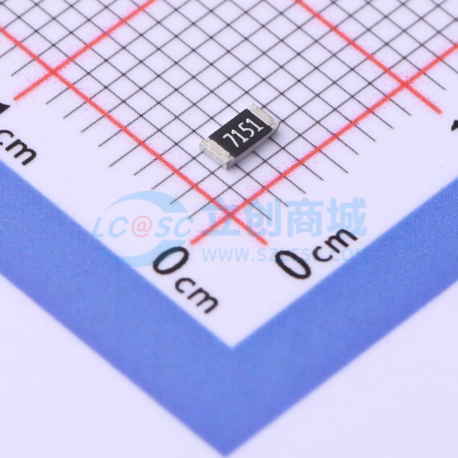 点击查看大图 SCR1206F7K15实物图