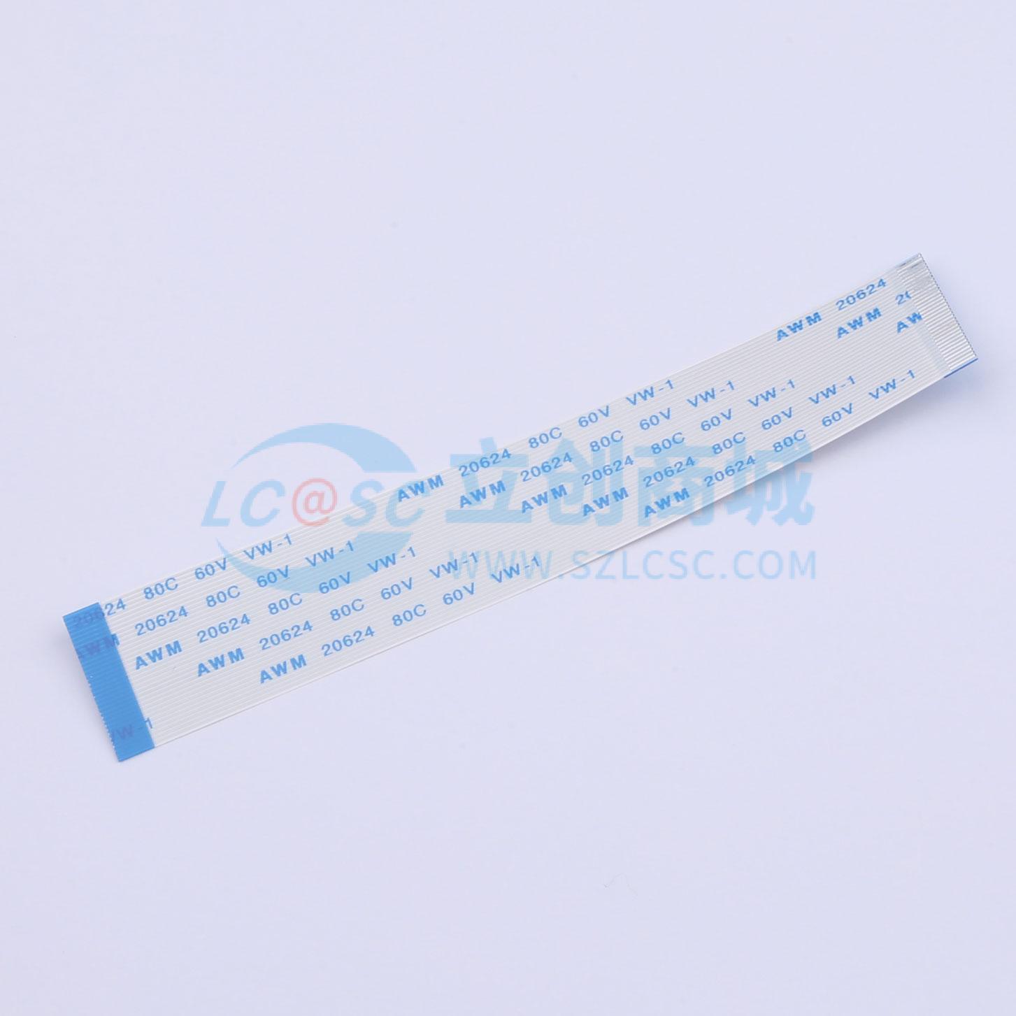 点击查看大图 KH-FFC-V0.5-34P-100MM实物图