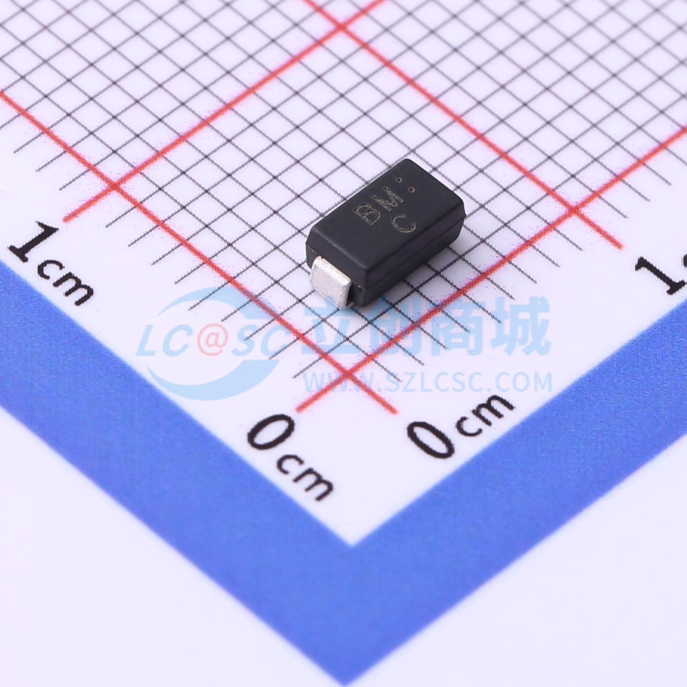 点击查看大图 SMAJ15CA实物图