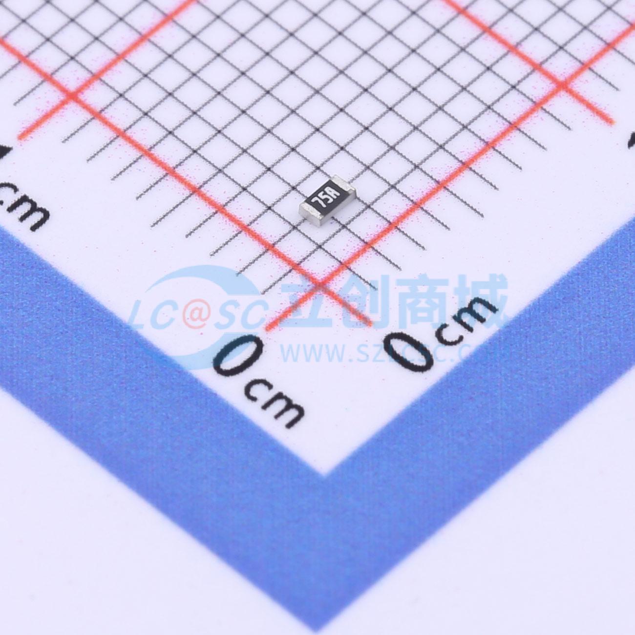 点击查看大图 SCR0603F590R实物图