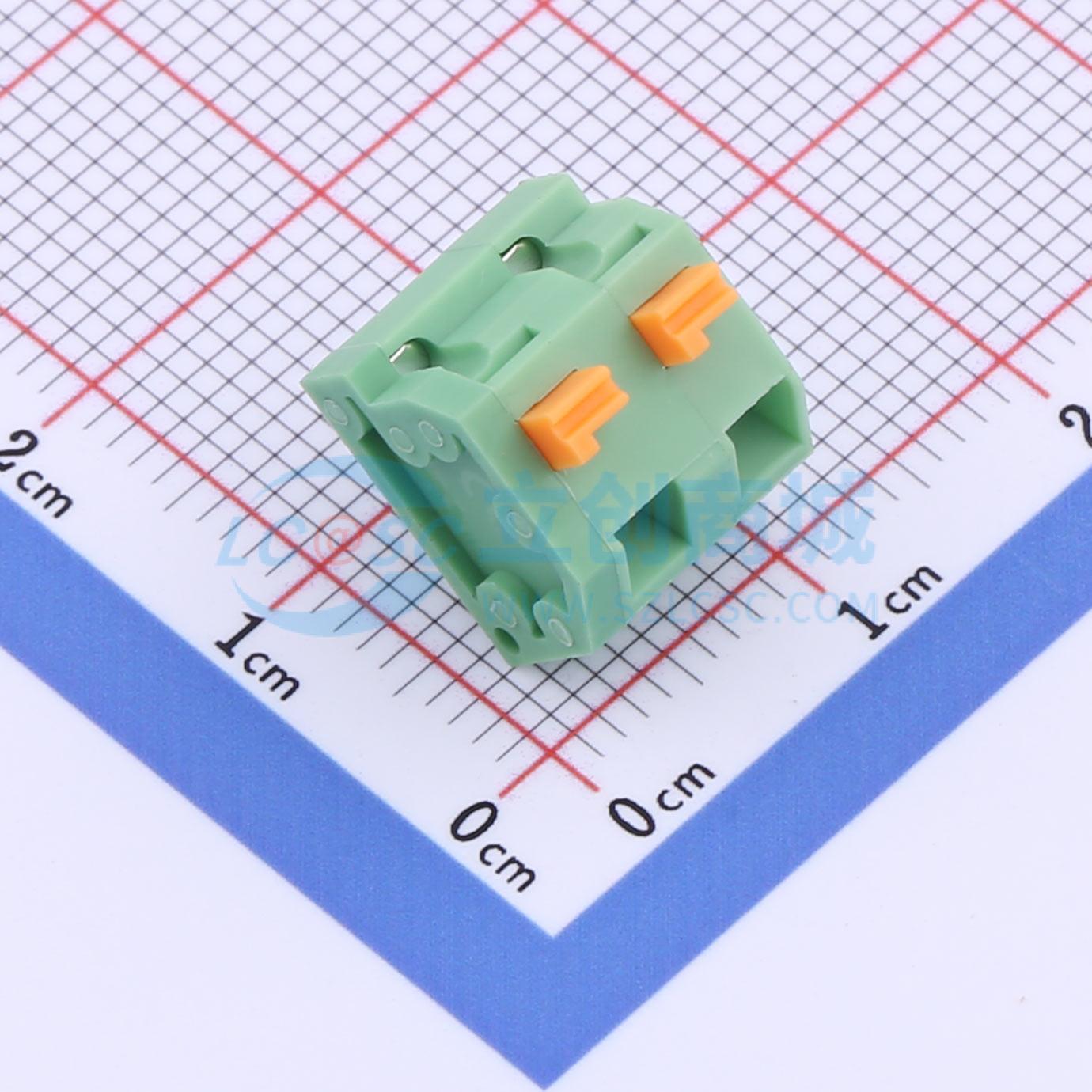 KF238-5.0-2P-1实物图