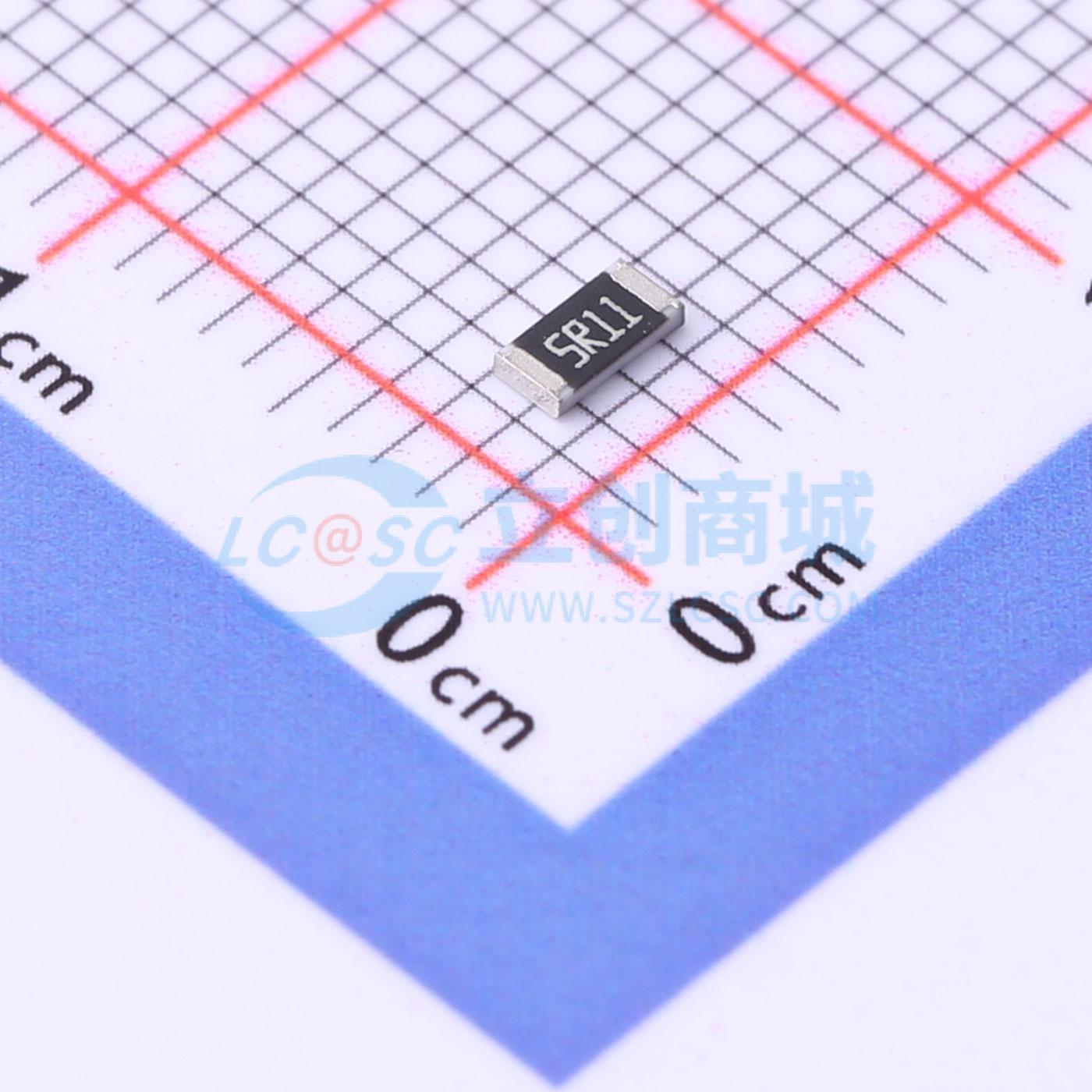 点击查看大图 CR1206F45R11G实物图