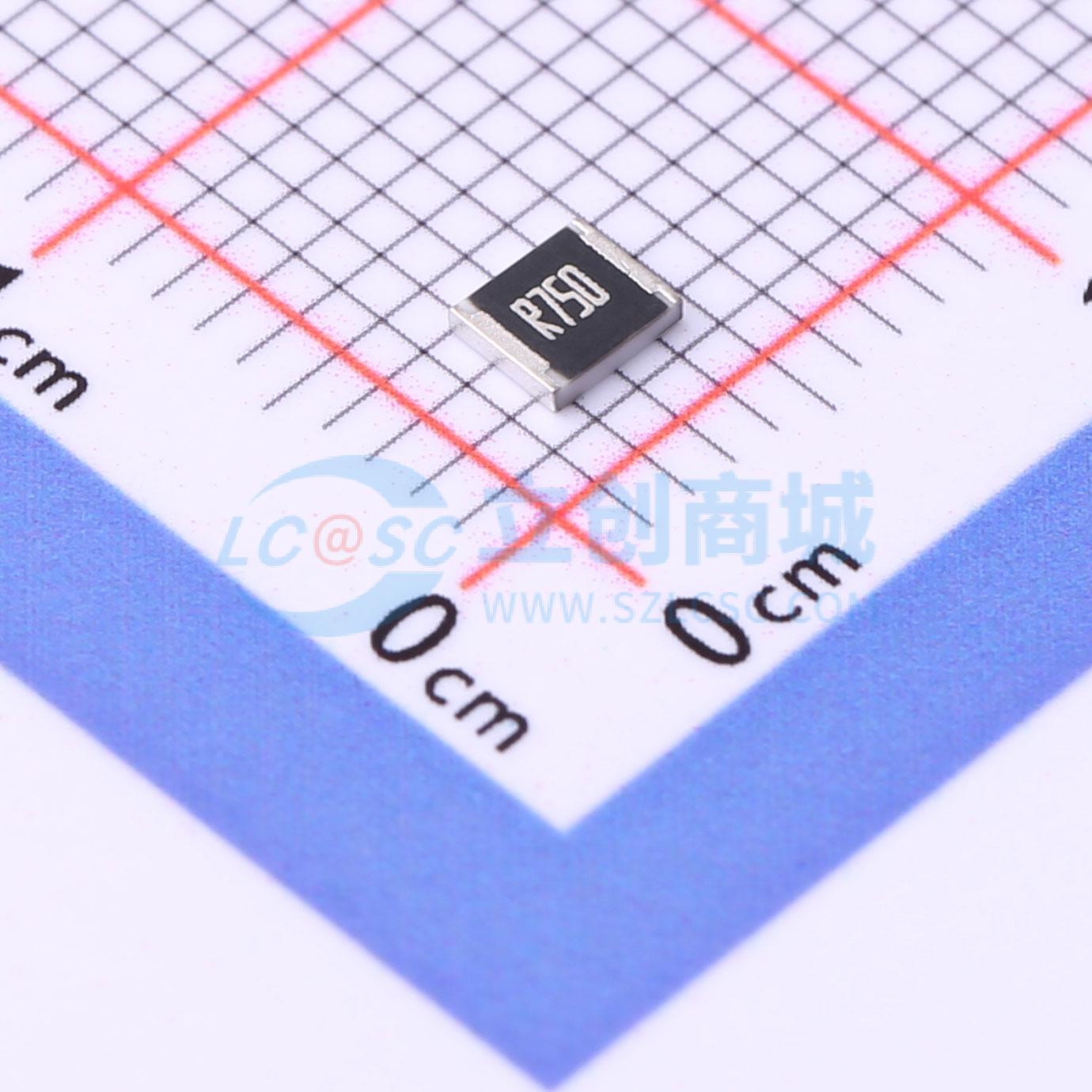 点击查看大图 CR1210J3R750G实物图