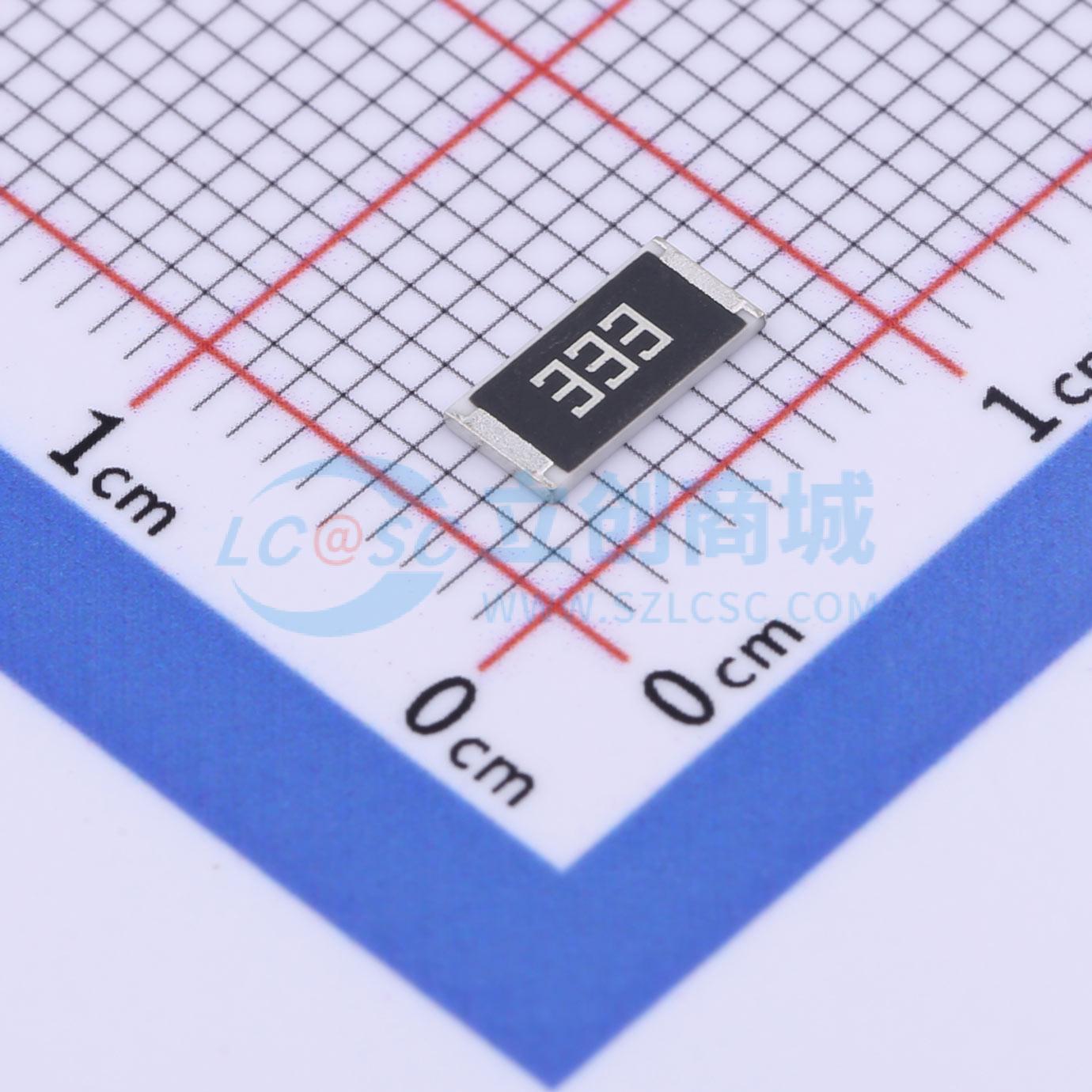 点击查看大图 SCR2512J33K实物图