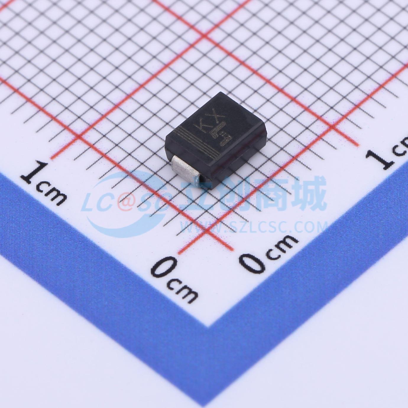 点击查看大图 SMBJ10A实物图