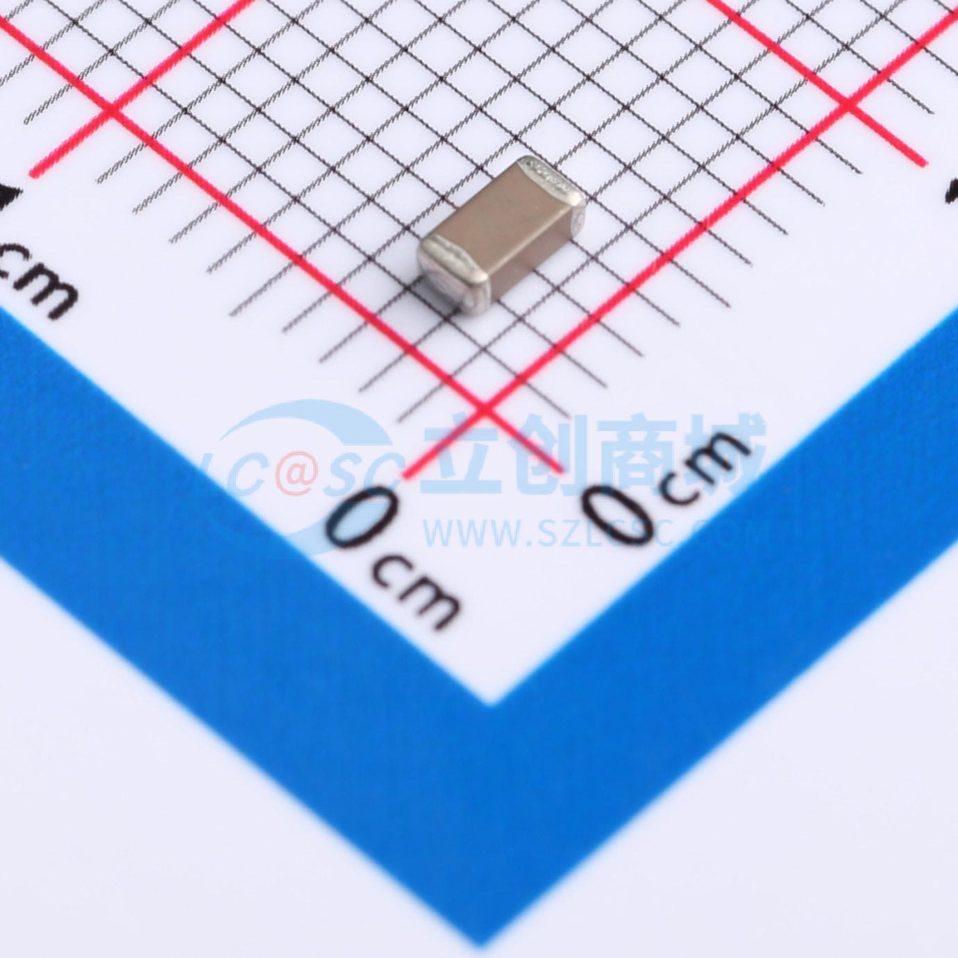 点击查看大图 FCC1206B104K101FT实物图