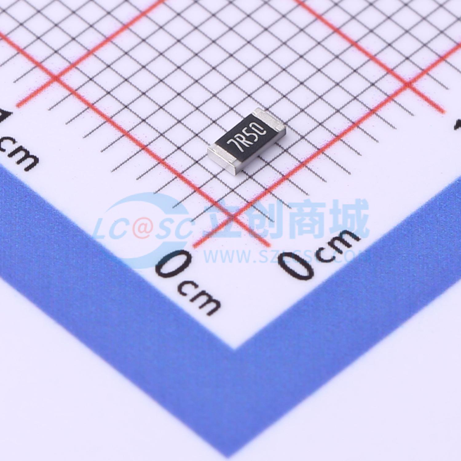 点击查看大图 SCR1206F7R5实物图