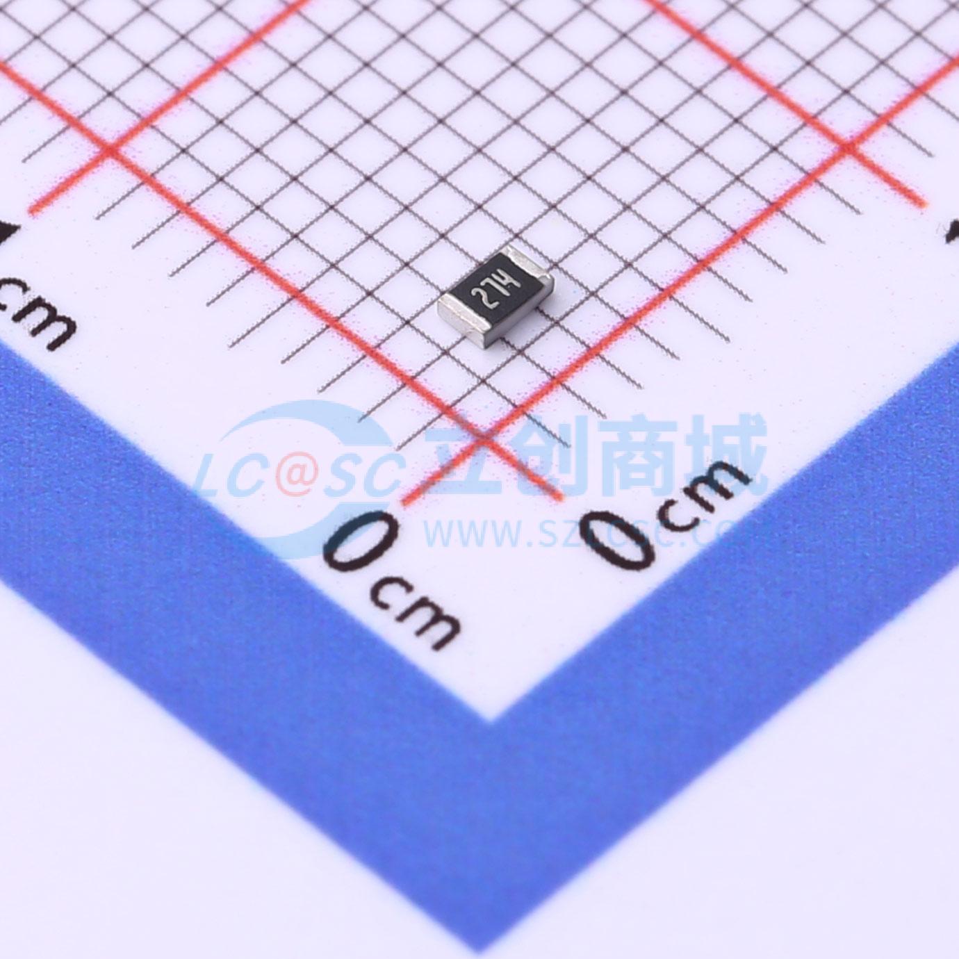 点击查看大图 SCR0805J270K实物图