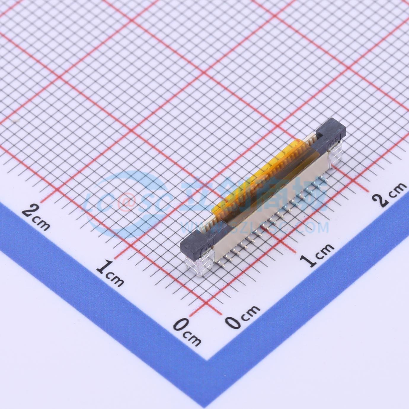 FPC-0.5AL-30PB实物图