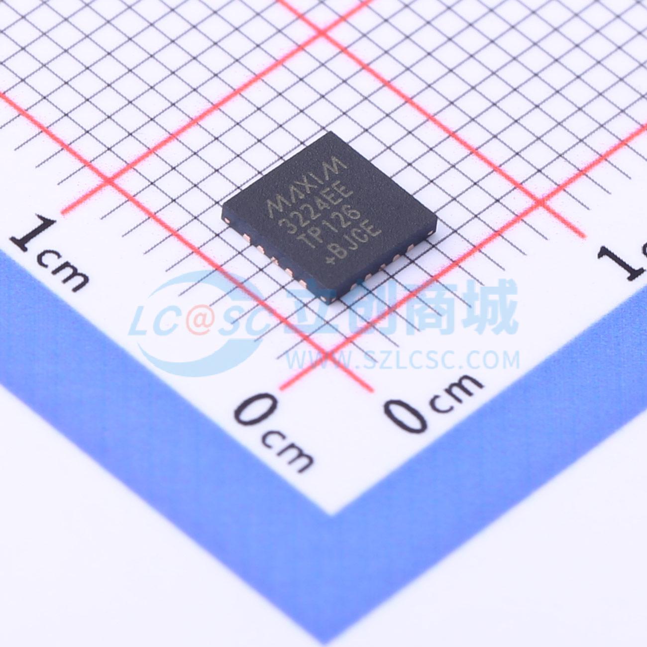 MAX3224EETP+T实物图