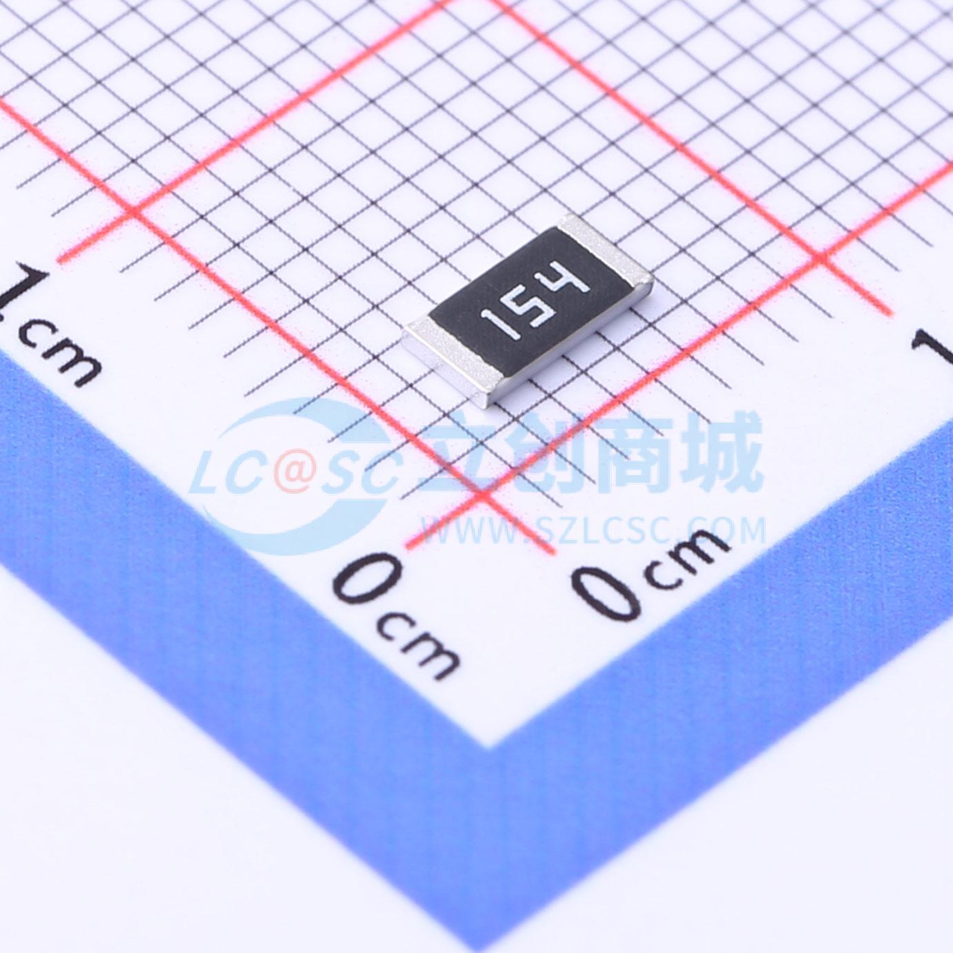 点击查看大图 FRC2010J154 TS实物图