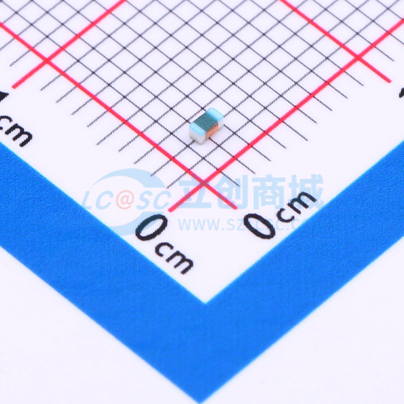 点击查看大图 C1608CB-R22G-RF实物图