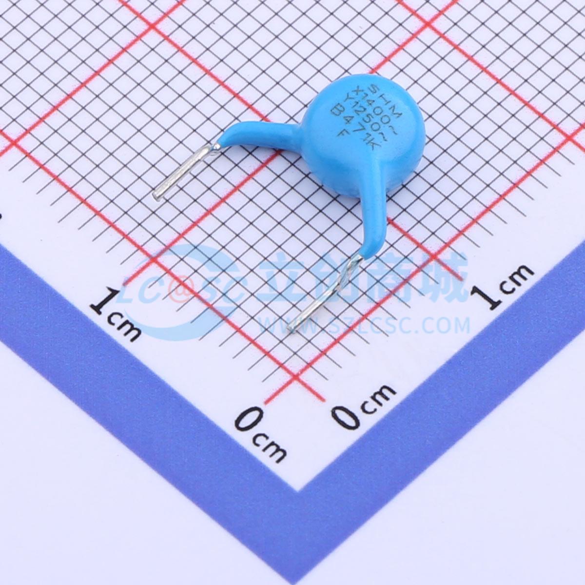 点击查看大图 DCF471K26Y5PG6JP0A0实物图