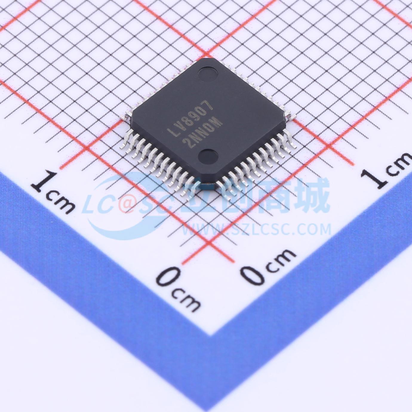 点击查看大图 LV8907UWR2G实物图