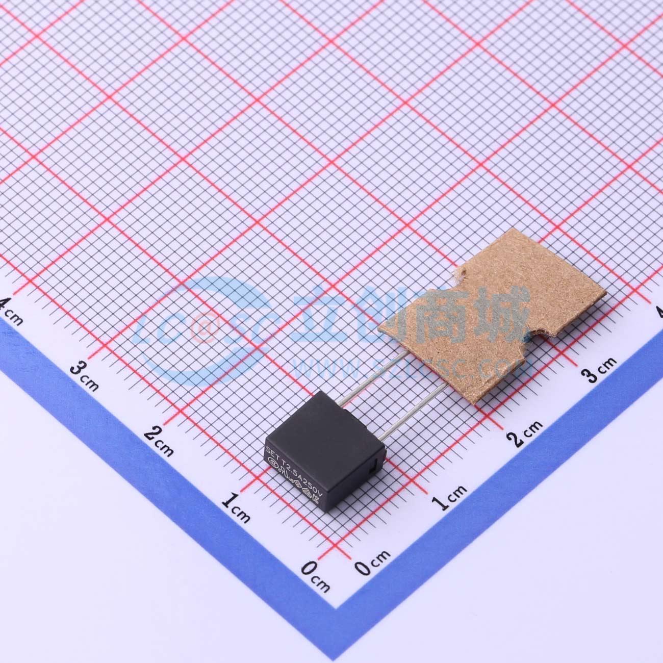 点击查看大图 SPT478T2.5A250V实物图