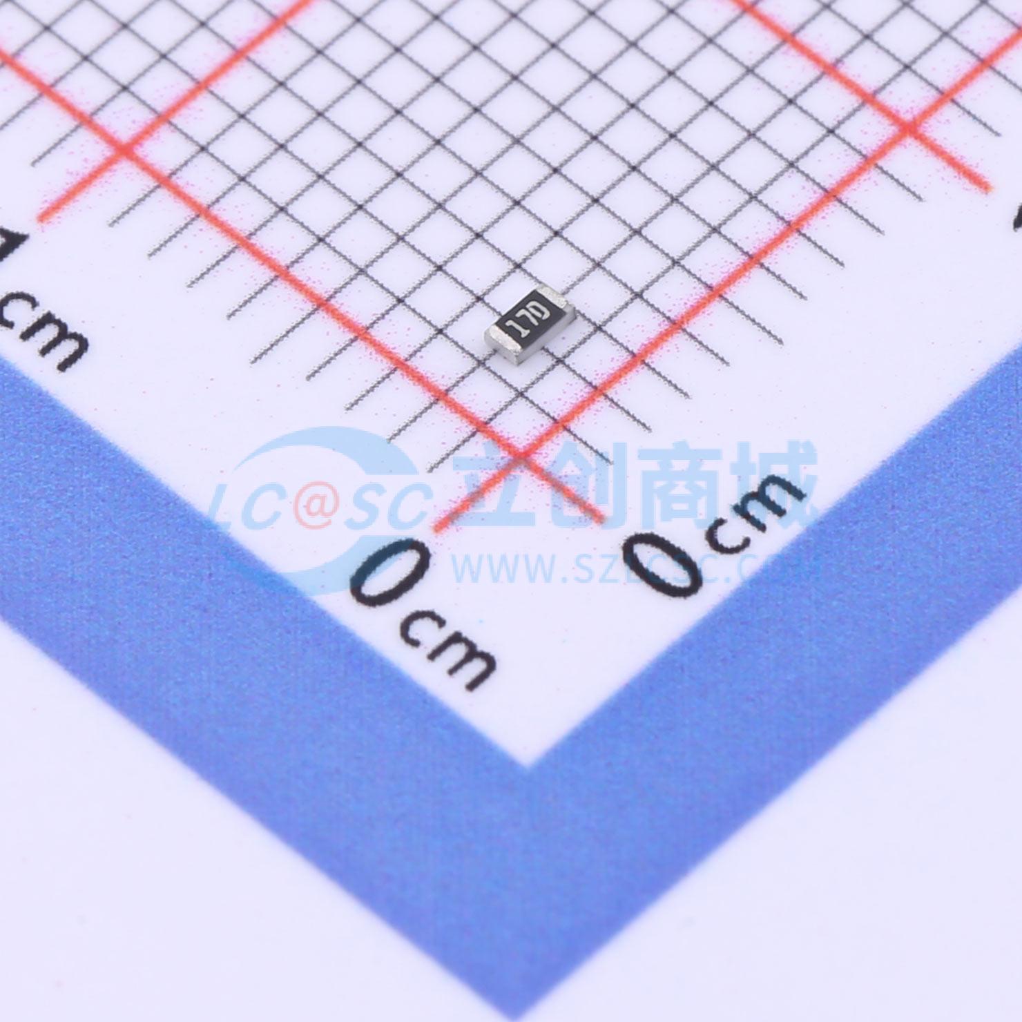 点击查看大图 SCR0603F147K实物图