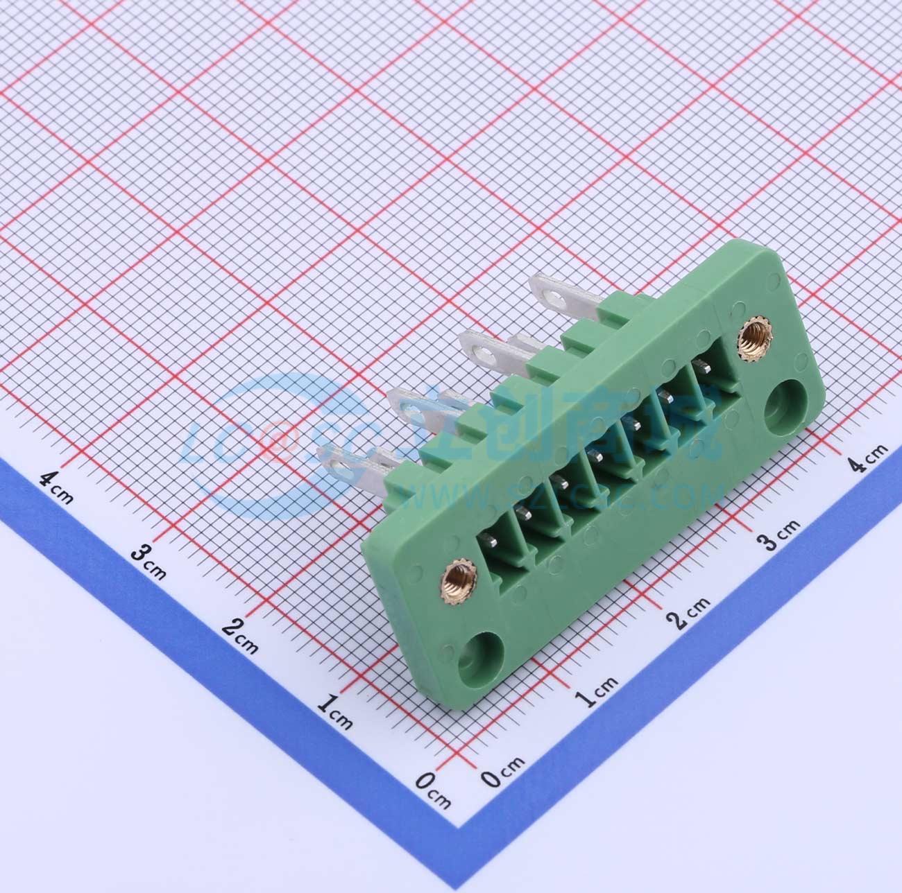 DB2CM-3.81-7P-GN实物图