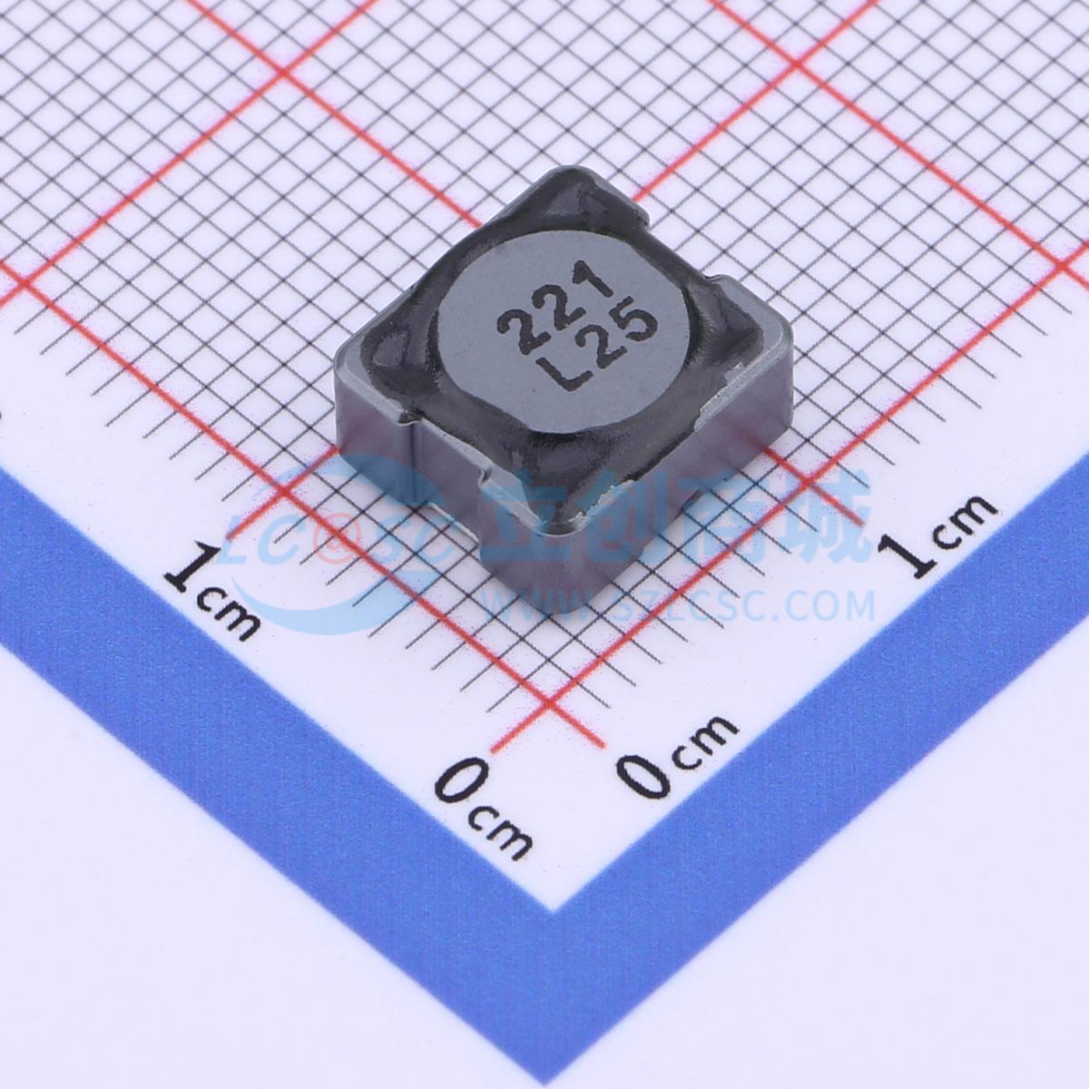 点击查看大图 CDRH104NP-221MC实物图