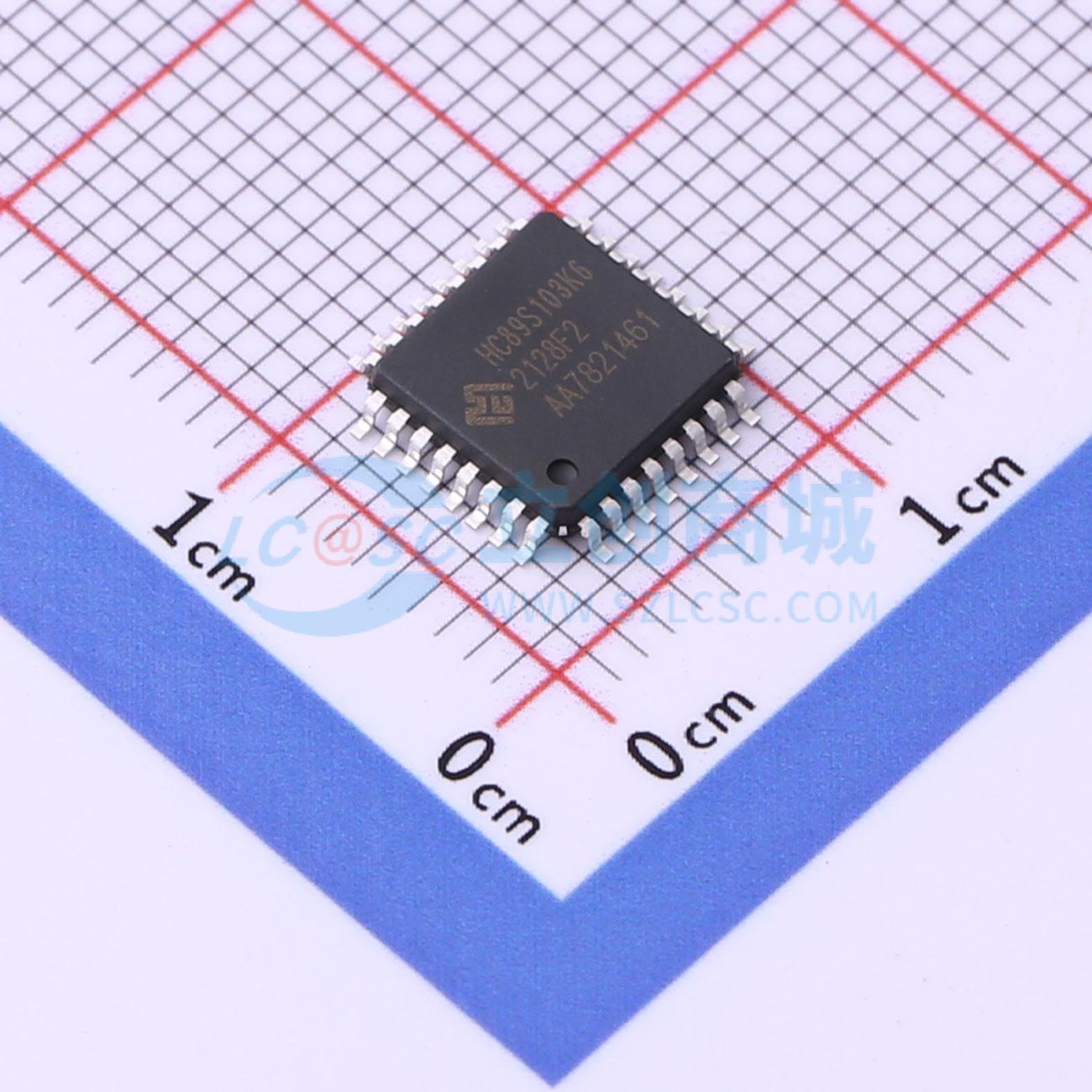 点击查看大图 HC89S103K6T6CPM实物图