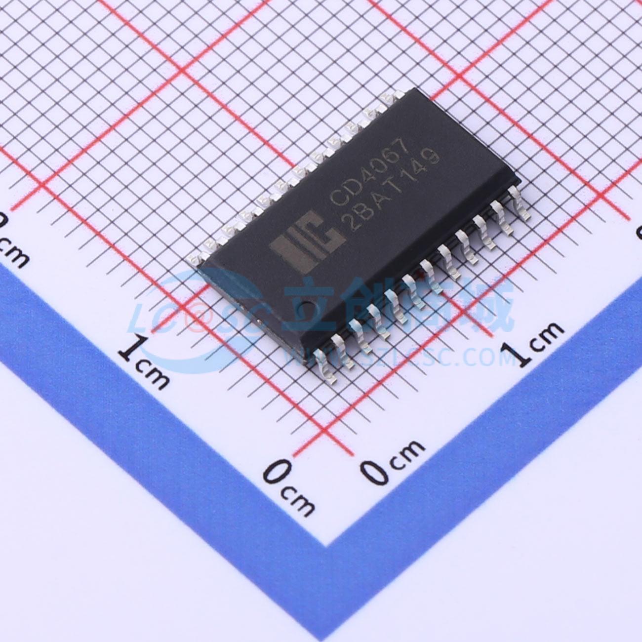 点击查看大图 CD4067实物图